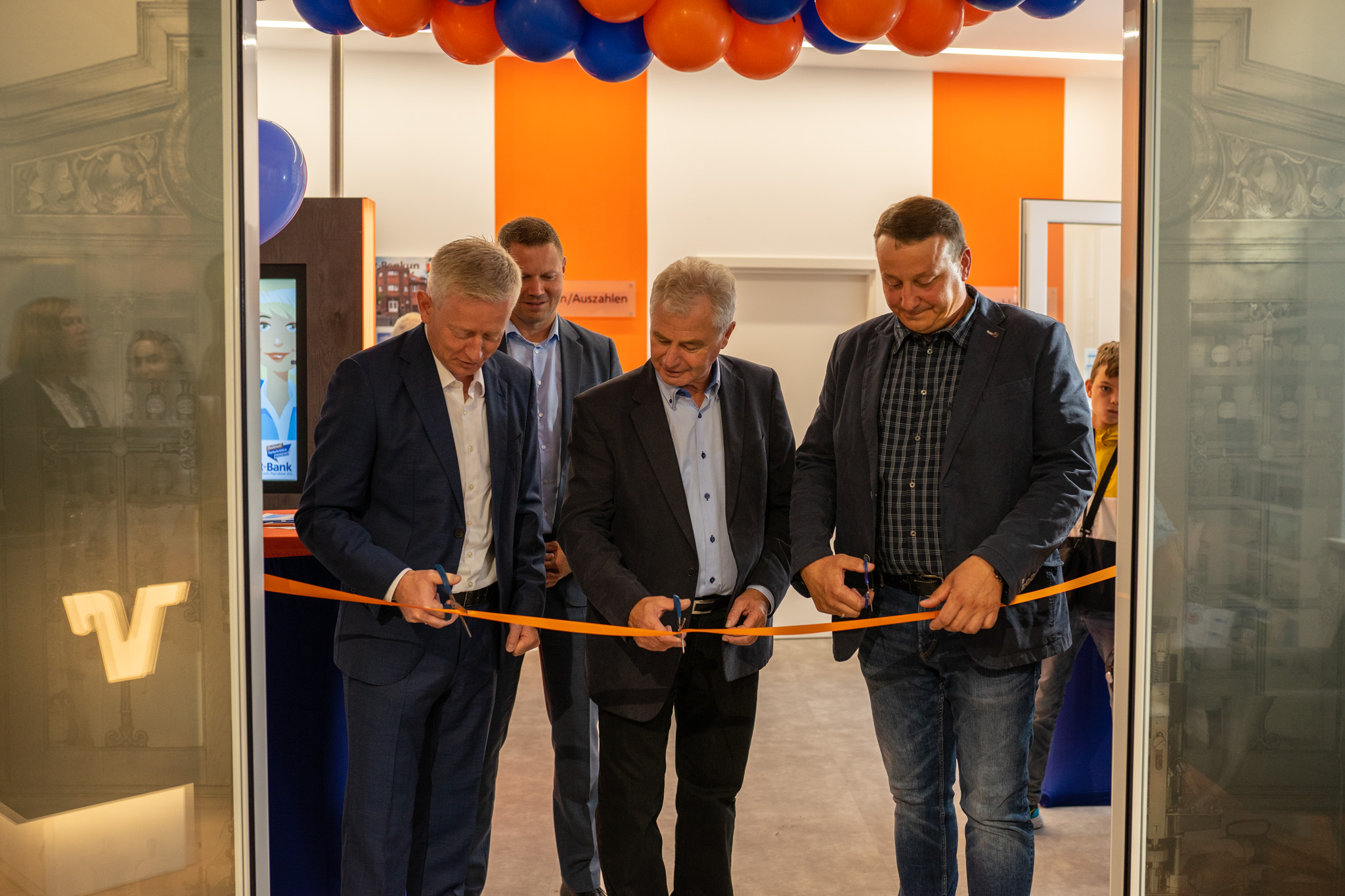 Uckermark-Randow eG: Eröffnung der VR-Bank Filiale in Löcknitz