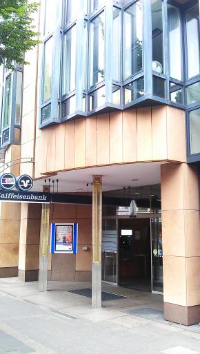 Bild der Volksbank Erft eG, Horrem - derzeit Übergangsfiliale